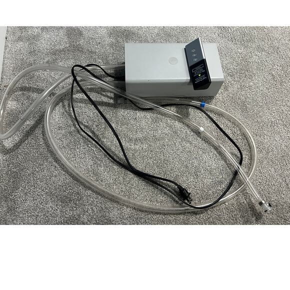 Sleep Number Air Bed Pump Grey Dual Hoses Two Chamber Model NXT03DR Remote Video - Picture 1 of 5